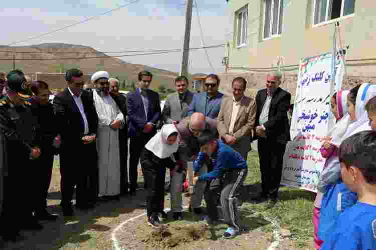  کلنگ احداث ۳ مدرسه در شهرستان انگوت به زمین زده شد