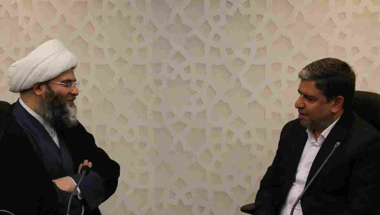 دیدار  استاندار اردبیل با رئیس سازمان تبلیغات اسلامی کشور