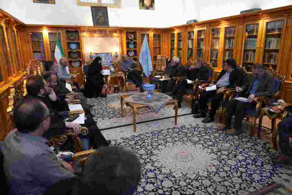 جلسه هماهنگی برنامه‌های گرامیداشت هفته استان اردبیل در مجموعه میراث جهانی شیخ صفی‌الدین اردبیلی برگزار شد
