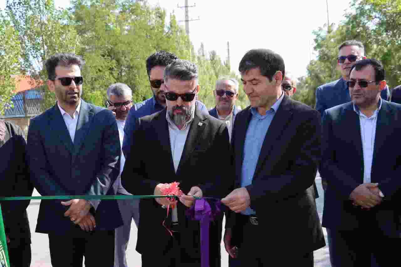  افتتاح دو پروژه مهم عمرانی و زیرساختی شهرک‌ها و نواحی صنعتی شهرستان نمین با اعتباری بالغ بر ۷۵ میلیارد تومان