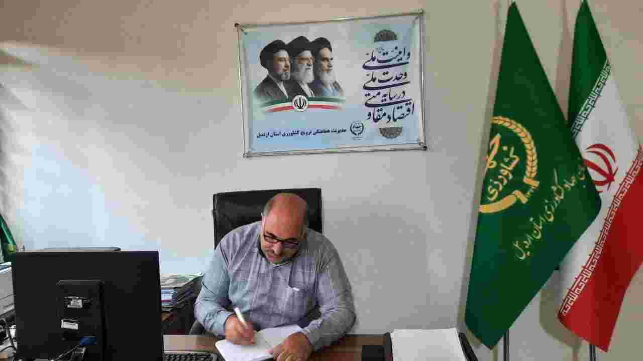 شبکه ملی مزارع الگویی کلزا در استان اردبیل کلید خورد