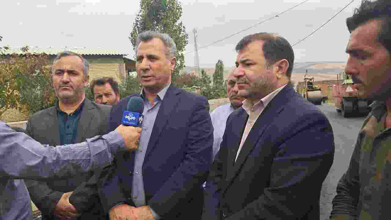   معابر روستای تاریخی و گردشگری قیز قلعه سی آسفالت ریزی شد